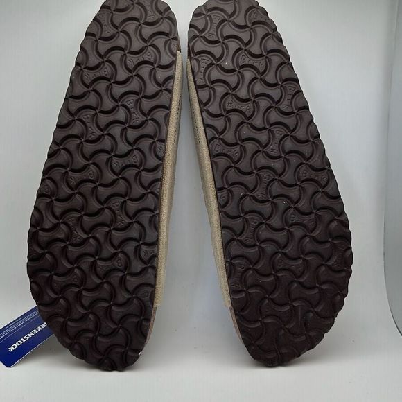 BIRKENSTOCK Women's Arizona Soft Footbed Suede Leather  EU 43 US 10 TAUPE - Picture 5 of 7